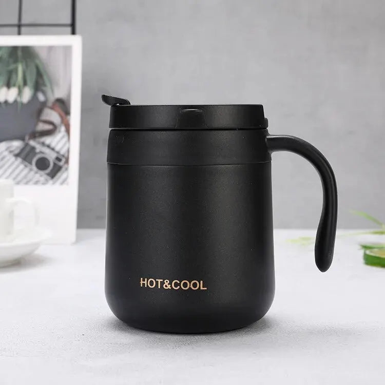 Mug Isotherme avec Anse Barista Inox