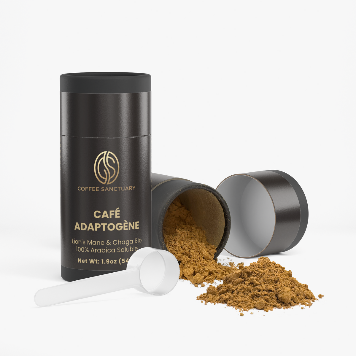 Café Adaptogène Soluble – Pack Énergie & Clarté Mentale (Cure 2 Mois)