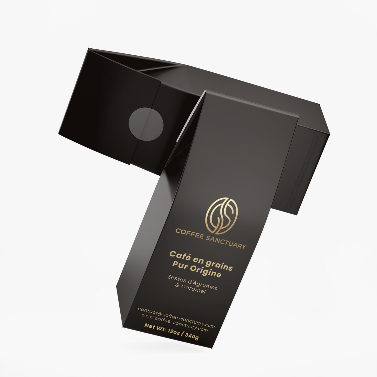 Café Pur Origine Zestes d'Agrumes & Caramel (340g)