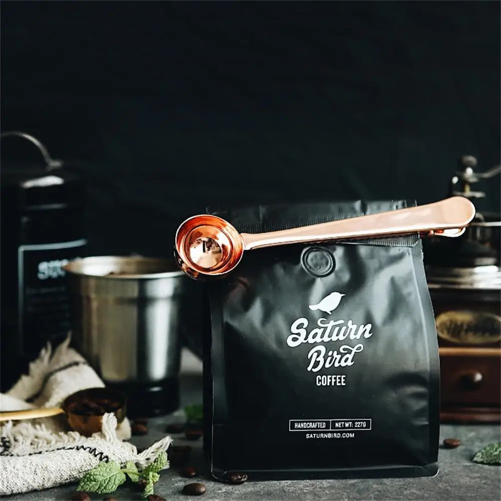 Cuillère Pince à Café Dorée Signature Barista