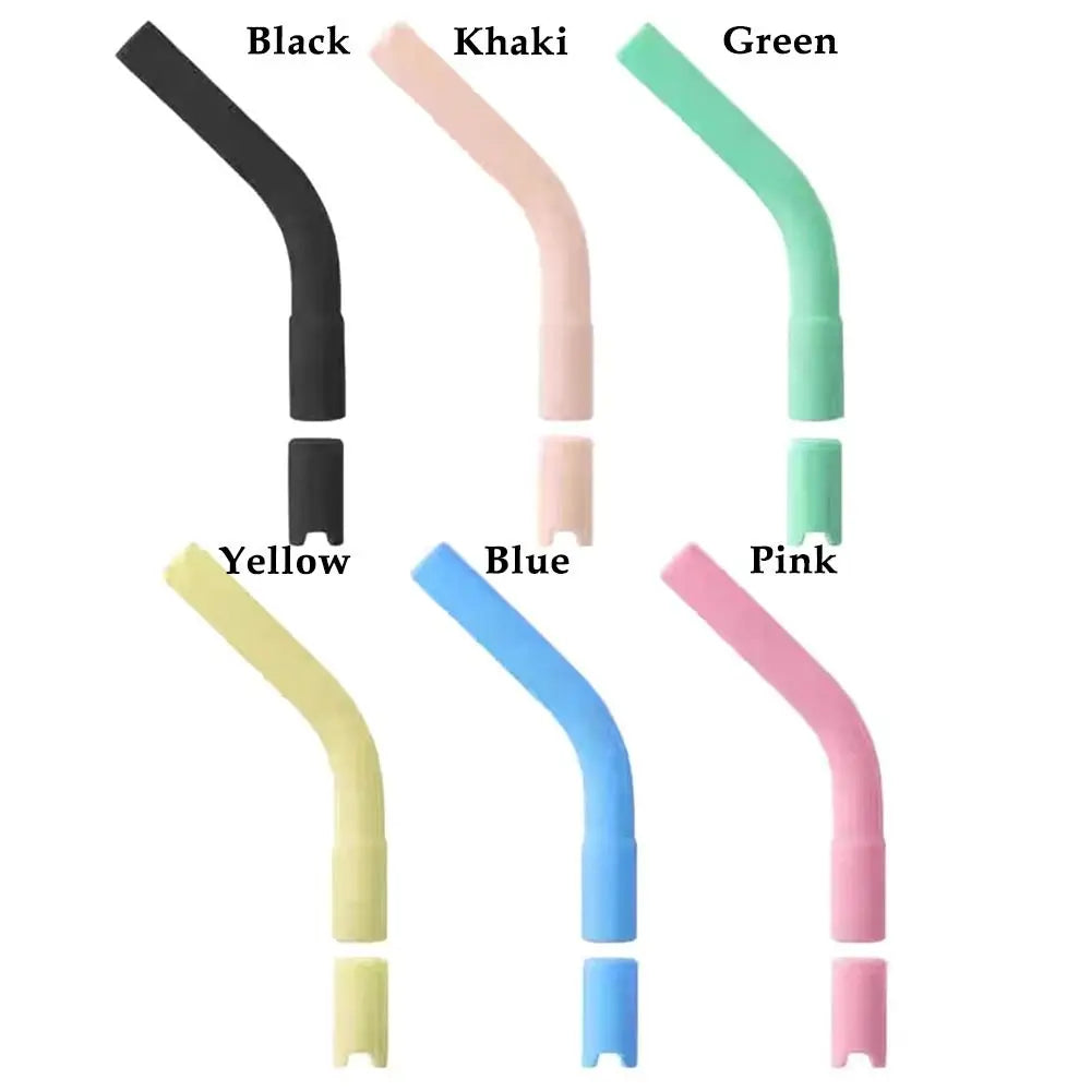 Embouts en Silicone Confort pour Pailles Inox (Lot de 6)