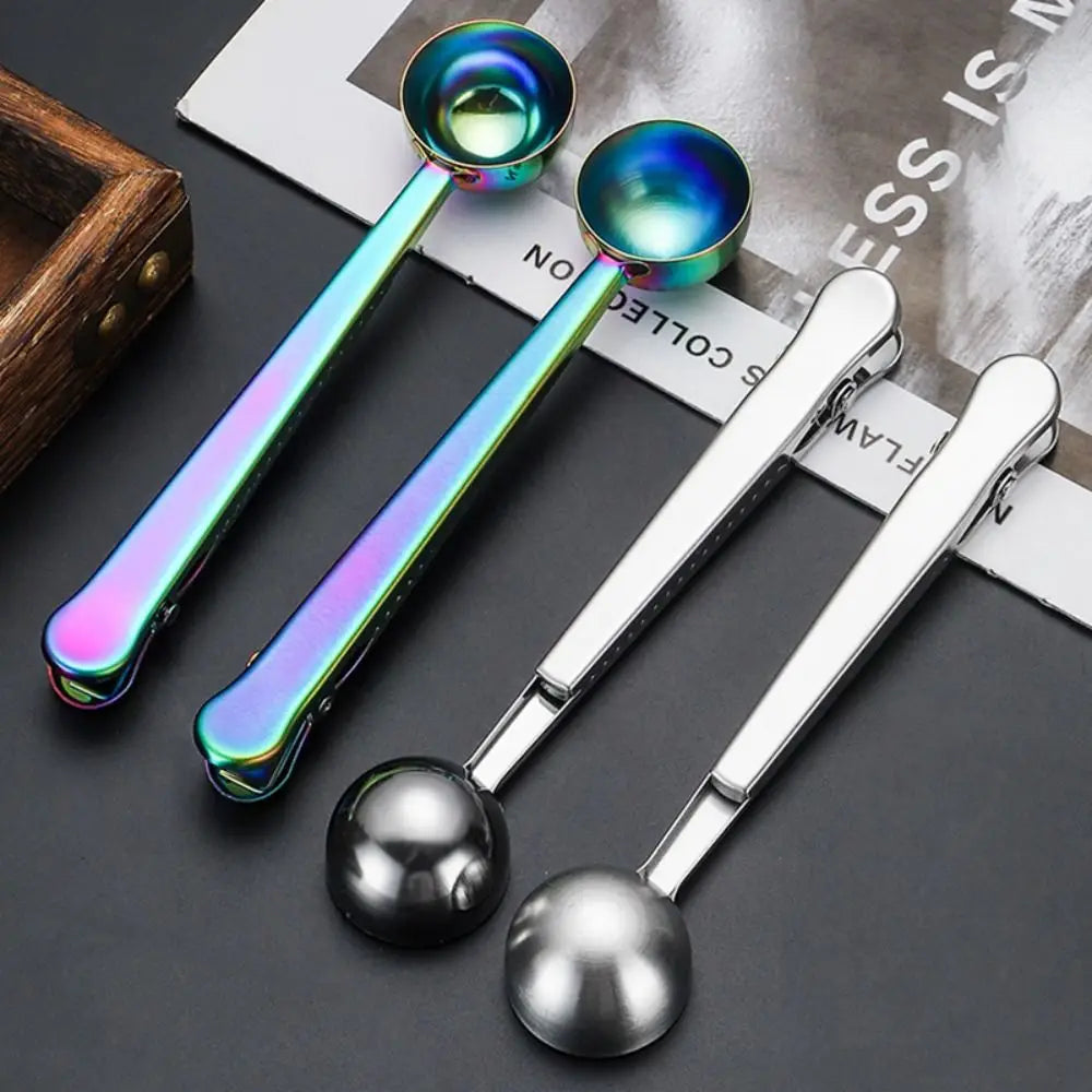 Cuillère Pince à Manche Long en Inox Barista