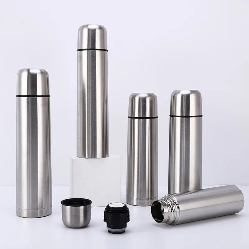 Bouteille Thermos Inox Brossé Signature (350ml - 1L)