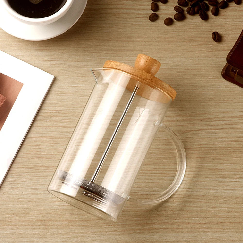 Carafe Serveur à Café en Verre Borosilicaté Barista