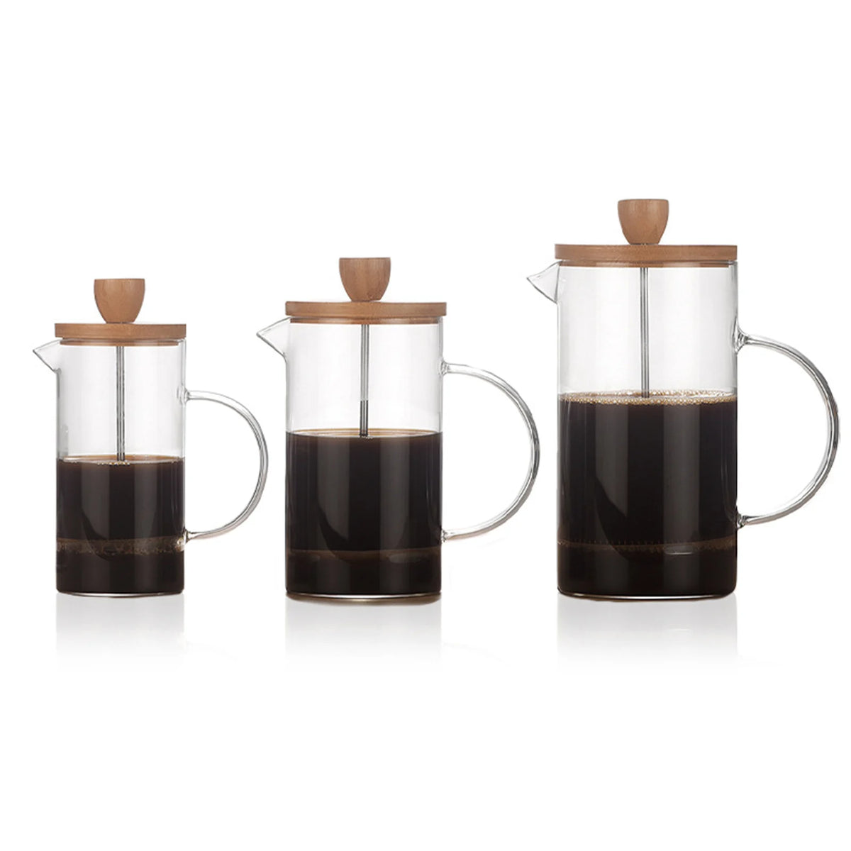 Carafe Serveur à Café en Verre Borosilicaté Barista