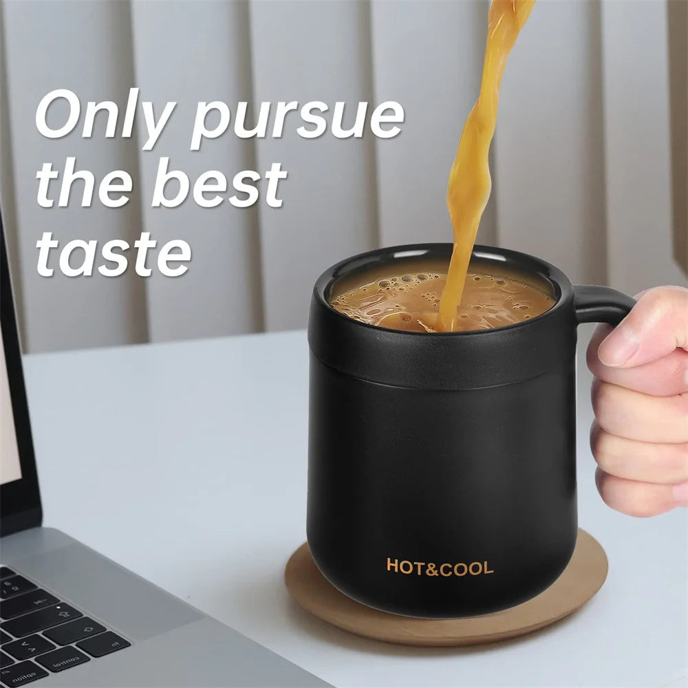 Mug Isotherme avec Anse Barista Inox