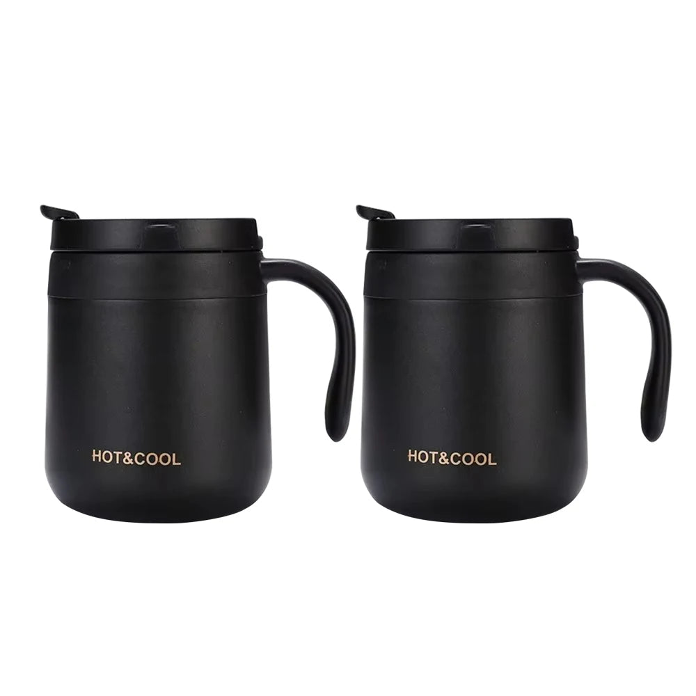 Mug Isotherme avec Anse Barista Inox