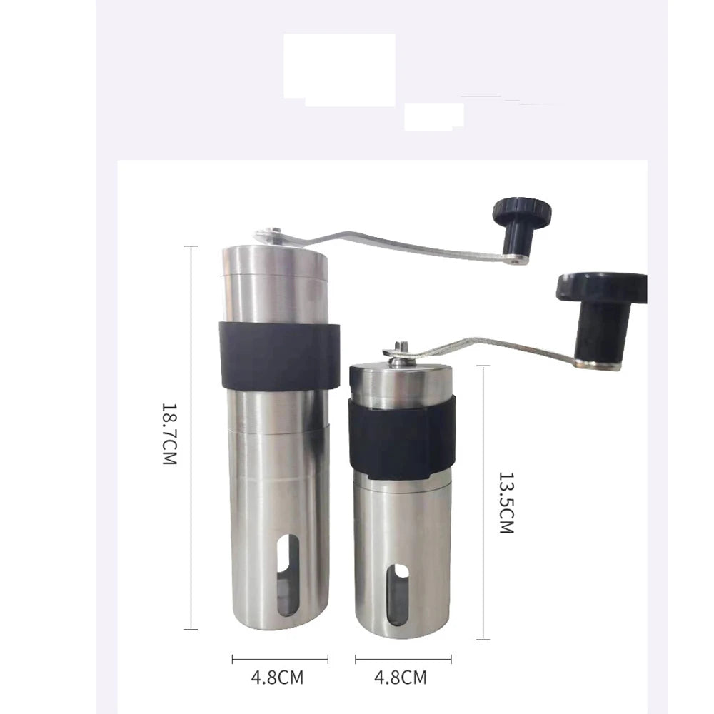 Moulin à Café Manuel Compact Inox & Verre Barista