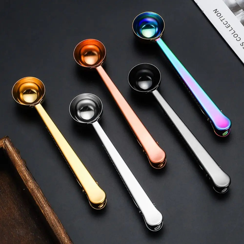 Cuillère Pince à Manche Long en Inox Barista
