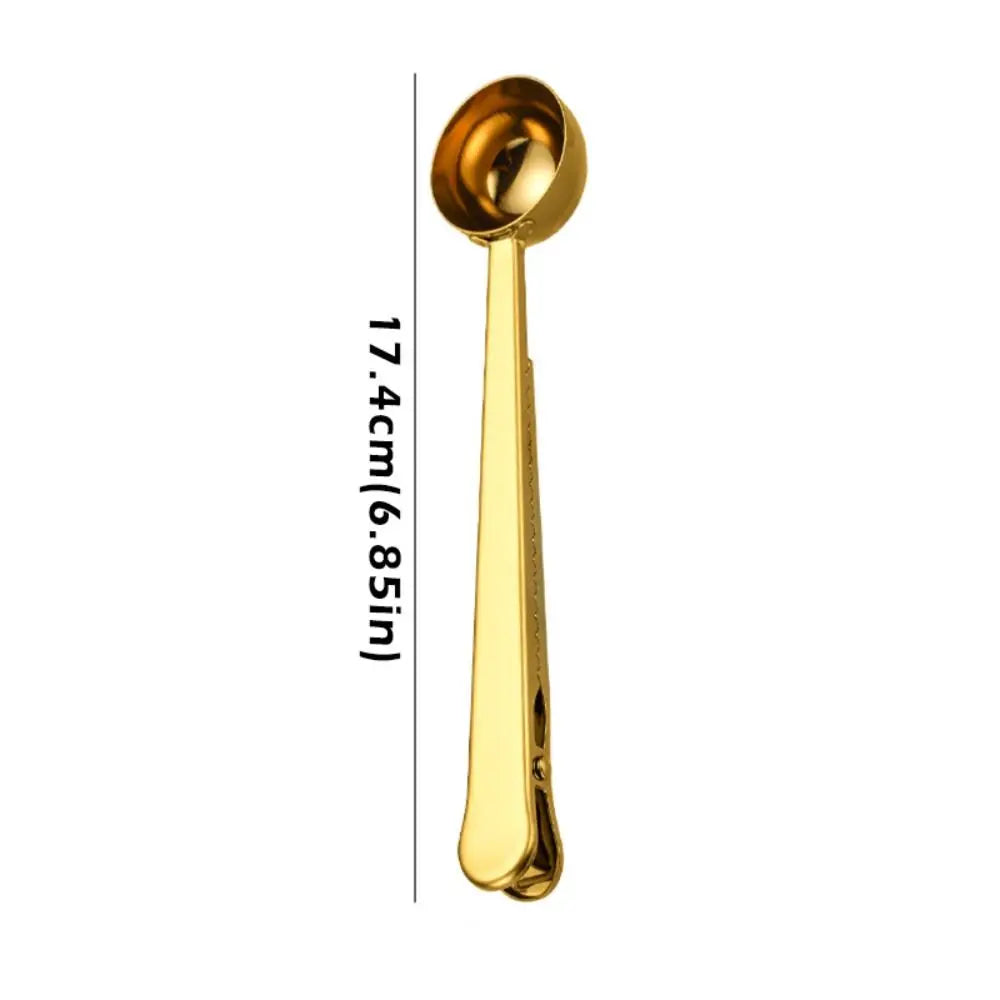 Cuillère Pince à Manche Long en Inox Barista