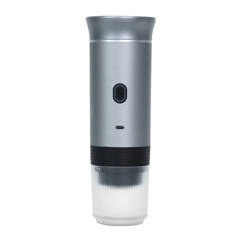 Machine Espresso Portable Électrique USB 15-18 Bar (3-en-1)
