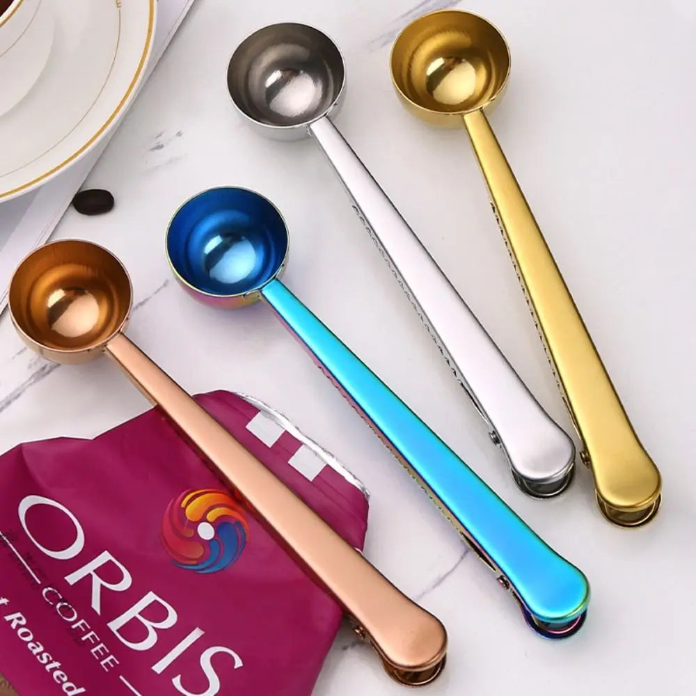 Cuillère Pince à Manche Long en Inox Barista