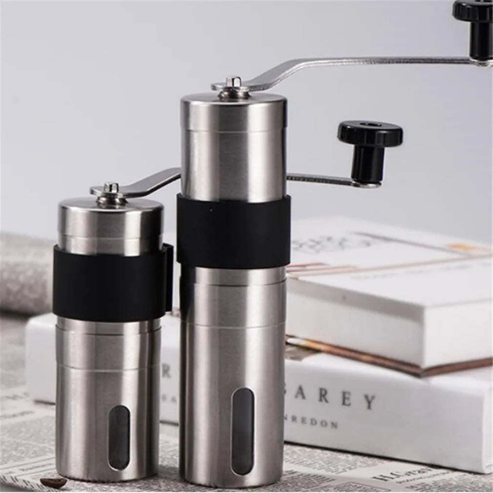 Moulin à Café Manuel Compact Inox & Verre Barista