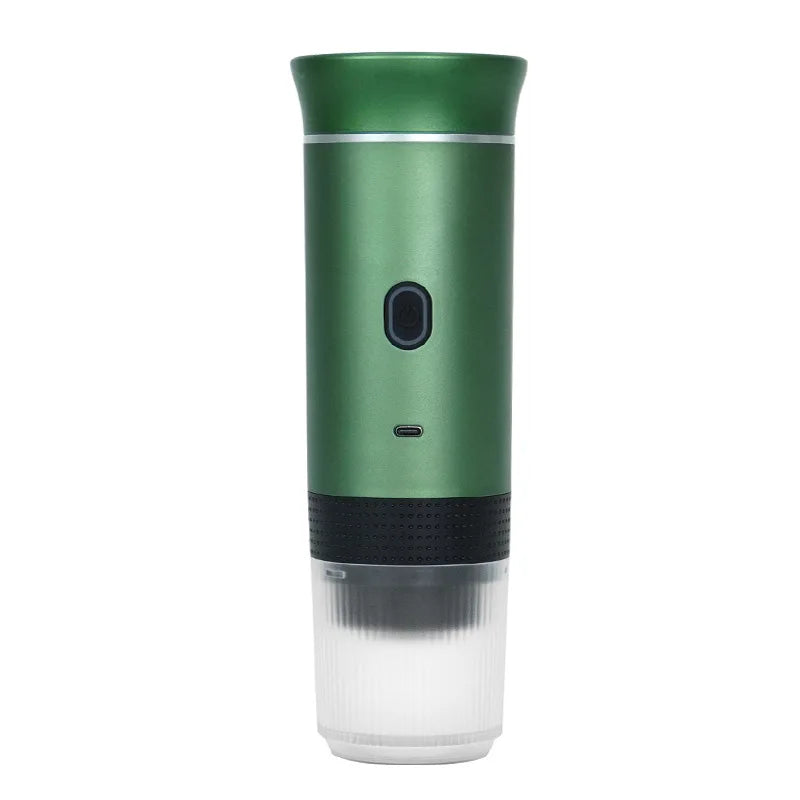 Machine Espresso Portable Électrique USB 15-18 Bar (3-en-1)