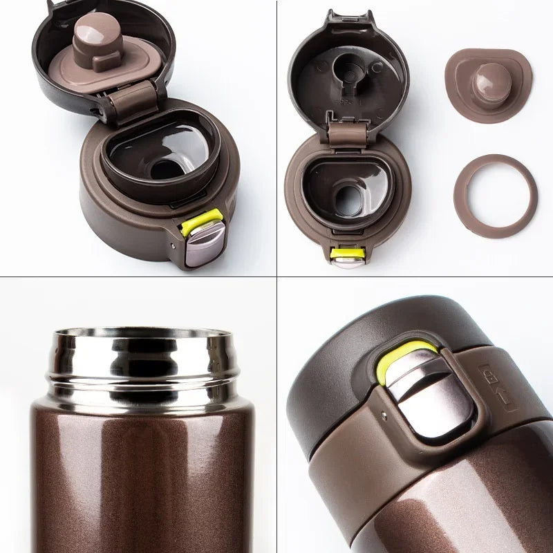Bouteille Isotherme Clapet Pop-Up 500ml Barista