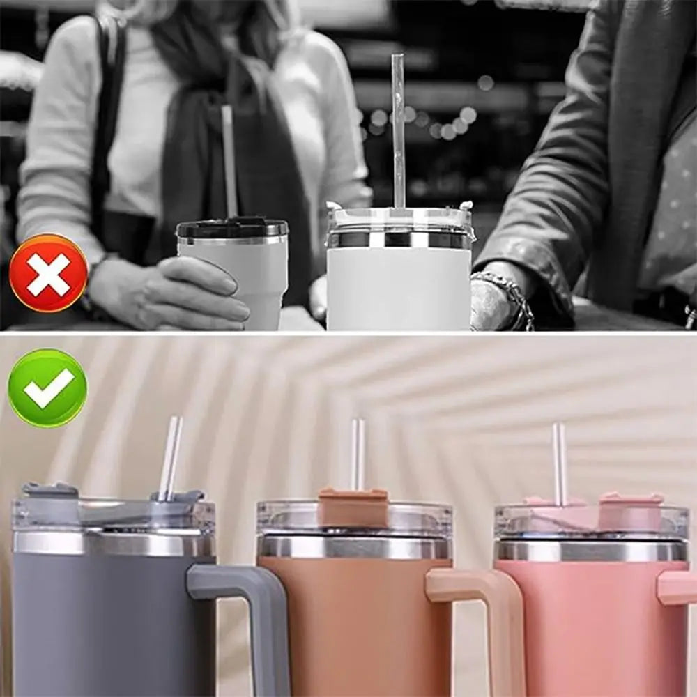 Pailles en Verre Borosilicaté Réutilisables & Goupillon