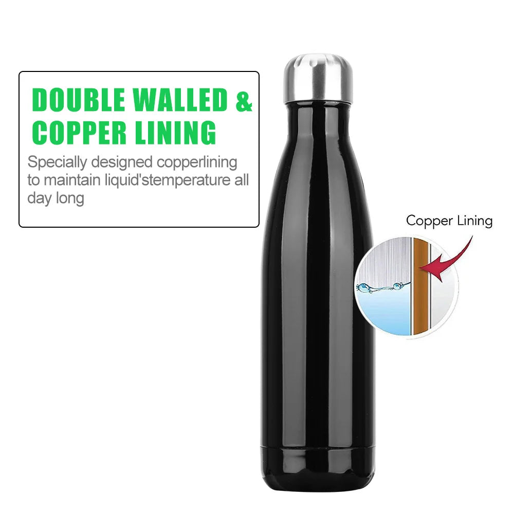 Bouteille Isotherme Finition Miroir 500ml Barista