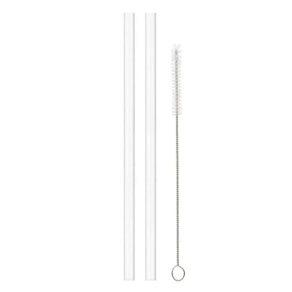 Pailles en Verre Borosilicaté Réutilisables & Goupillon